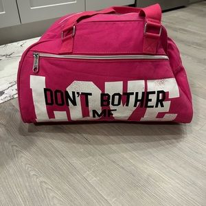 LOVE PINK DUFFLE